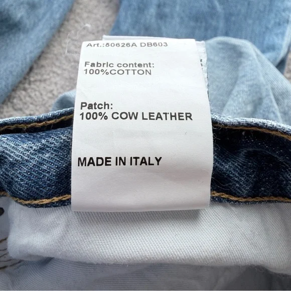 R13 Jane High Waisted Wide Leg Jeans - 27 (fits small) - Picture 16 of 17